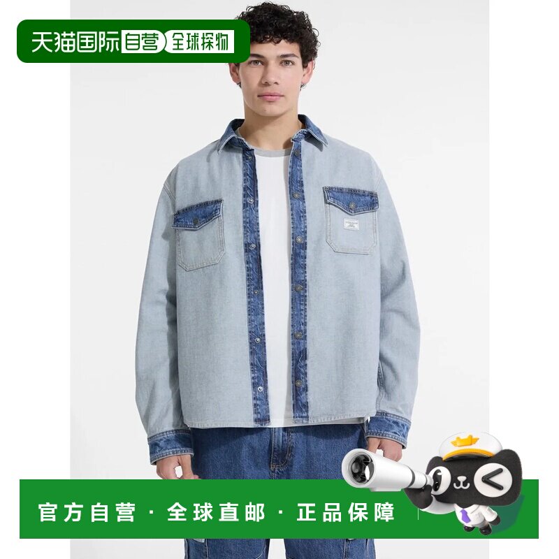 日本直邮GUESS JEANS 长袖衬衫