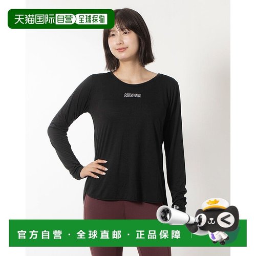 日本直邮NEW ERA 女士健身长袖T恤 PAW LS BACK SLIT TEE [NE3448