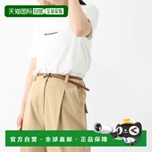 SANDER 和 女士圆领T恤 日本直邮JIL 白色 j40gc0118 j20103 102