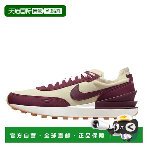 日本直邮Nike Waffle One SE 织物皮革 运动百搭 减震防滑耐磨 低