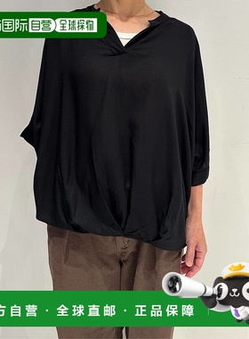 1h可退 日本直邮LOCUST女士V领宽松衬衫版型设计感上品光澤感 21O