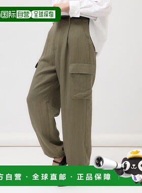 1h可退 日本直邮UNTITLED 女士轻薄触感斜纹休闲长裤 15369330202