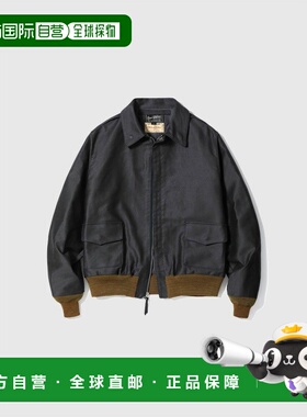 日本直邮BUZZ RICKSON'SA-2夹克威廉 吉布森丛林布混纺罗纹外套BR