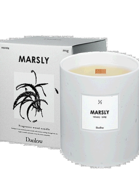 日本直邮Danlow香薰蜡烛香氛香薰室内家用持久木质烛芯小众格调