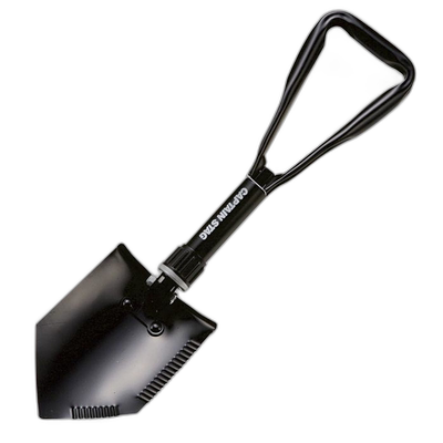 日本直邮Captain Stag 男士女士钢制 FD 铲子带包户外装备铲 CAPT