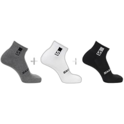 【日本直邮】萨洛蒙 EVERYDAY ANKLE 3-PACK系列袜子 3双装