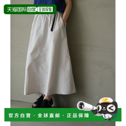 日本直邮GRAMICCI 尼龙喇叭裙（长裙）[GLSK6-SJP008]