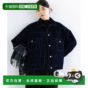 宽松仿绒质感丹宁夹克 女装 半拉链设计 日本直邮RAGEBLUE 1h可退