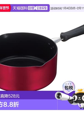 【日本直邮】Thermos膳魔师 Durable系列单柄锅 20cm 红色 KNA-02