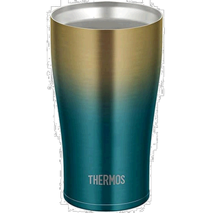 【日本直邮】Thermos膳魔师真空隔热咖啡杯340ml金蓝色JDE-341LTD