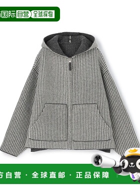 1h可退 日本直邮GALERIE VIE 女装 澳洲绵羊全羊毛 双面可穿拉链