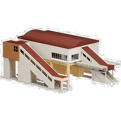 kato建筑模型近郊型桥上车站23-122模型儿童玩具