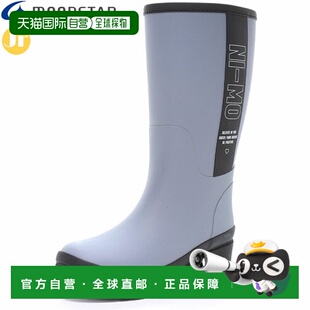 日本直邮MOONSTAR 女童 NI-MO NM WJ034R 橡胶靴灰色青少年这款 N