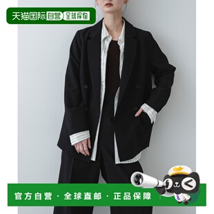 1h可退 日本直邮SENSE OF PLACE 女士 易打理双排扣修身西装外套