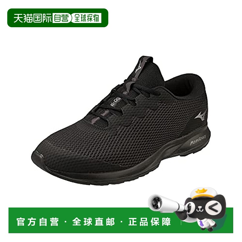 【日本直邮】Mizuno美津浓 步行鞋 轻宽 黑色 24cm3E B1GE2301