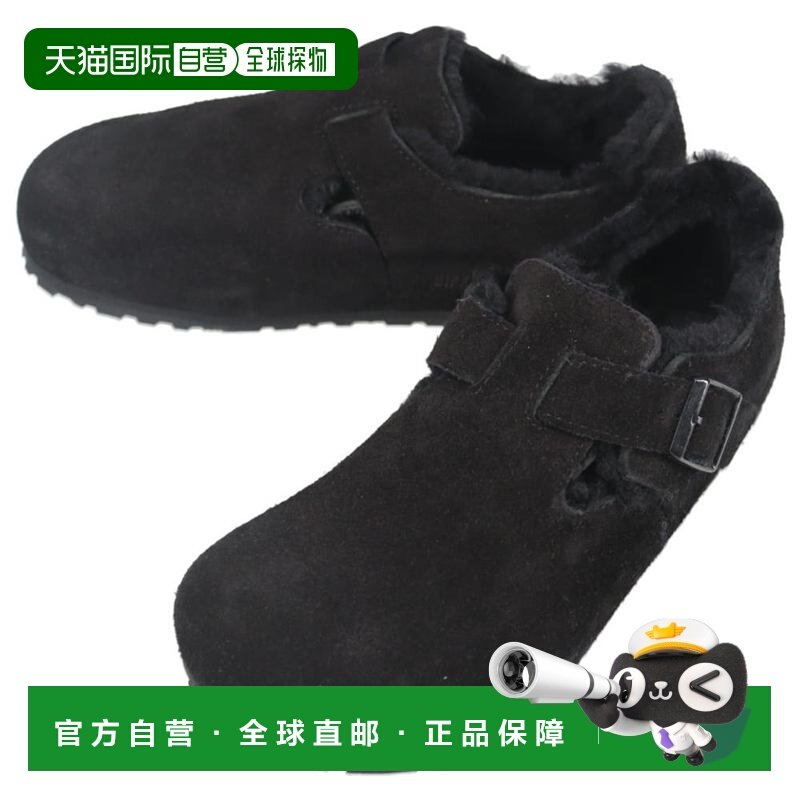 日本直邮Birkenstock 男士伦敦羊毛凉鞋黑色常规宽度1014960,运动鞋new,运动沙滩鞋/凉鞋,淘宝优惠券,粉丝福利购,淘宝优惠卷