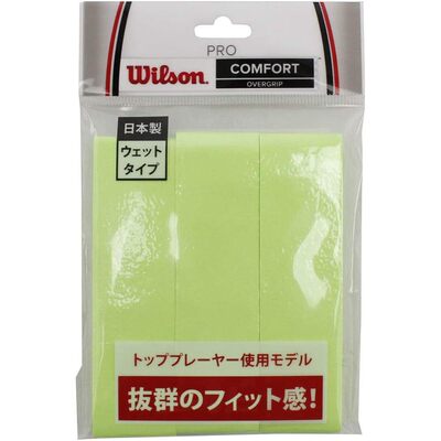 【日本直邮】威尔胜网球手胶 PRO OVERGRIP 绿 3入