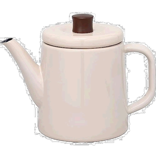 【日本直邮】野田珐琅 搪瓷水壶1.5L 米色 日本制PTR-1.5K BE