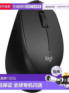 【日本直邮】Logicool罗技 无线鼠标 USB接口/3按钮/黑色 M331nBK