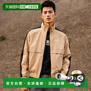 日本直邮 PUMA CORE HERITAGE 梭织经编衬里拉绒衬里外套风衣风衣