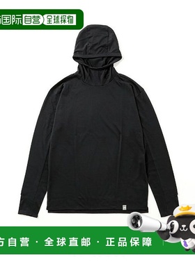 日本直邮super.natural 男装 160g立体剪裁连帽衫 指挂设计 SNUJ1