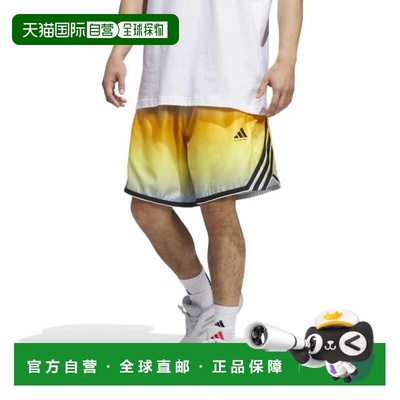 日本直邮adidas 疯狂轻 AOP 短裤[KKW67-JM6836] 男士篮球运动短