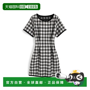 日本直邮日潮 GRL格子纹背开带蝴蝶结迷你连衣裙ask130性感