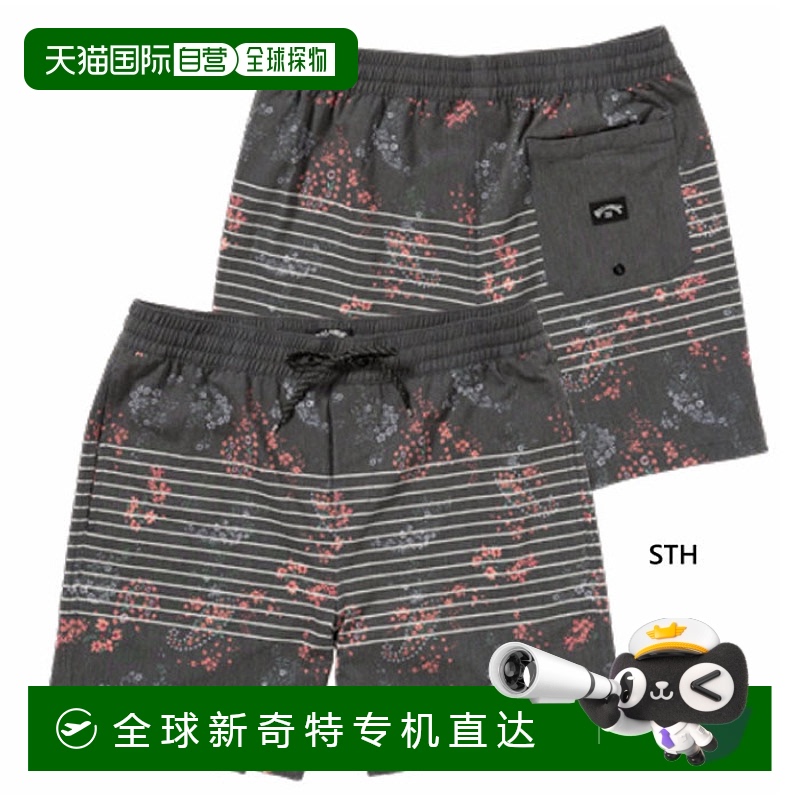 日本直邮Billabong 男士 SUNDAYS LB 冲浪短裤休闲泳装冲浪裤冲浪