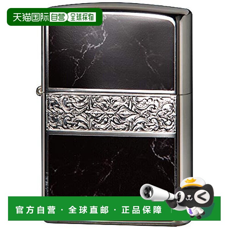 【日本直邮】Zippo芝宝 打火机 蔓藤花纹双面雕刻 银色 2S-BKM