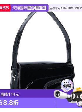 日本直邮PUMA-puma（女士）fs。 dipak 09079301皮瓣袋黑色1.5L肩
