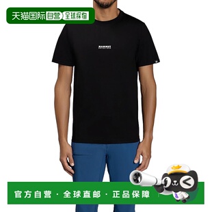 【日本直邮】猛犸象QD标志印花T恤 亚洲版1017-02012 黑色 PRT1