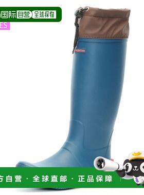 日本直邮Moonstar 女士 RLS01 Realize 雨靴海洋色114101652E防水