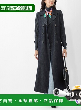 日本直邮S Max Mara GRETA 连衣裙 蓝色 女士 2529226061600 001