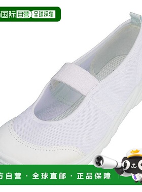 日本直邮Shunsoku 儿童鞋 SCHOOL 101 白色拖鞋 SSK1010-W 阿喀琉