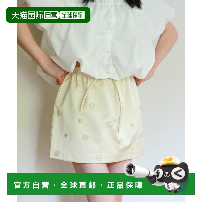 1h可退 日本直邮mic by Olu. 女士 缎面亮片迷你裙 MI26YFA07