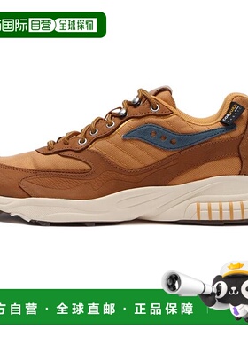 日本直邮Saucony 3D Grid Hurricane 飓风减震防滑耐磨透气 低帮