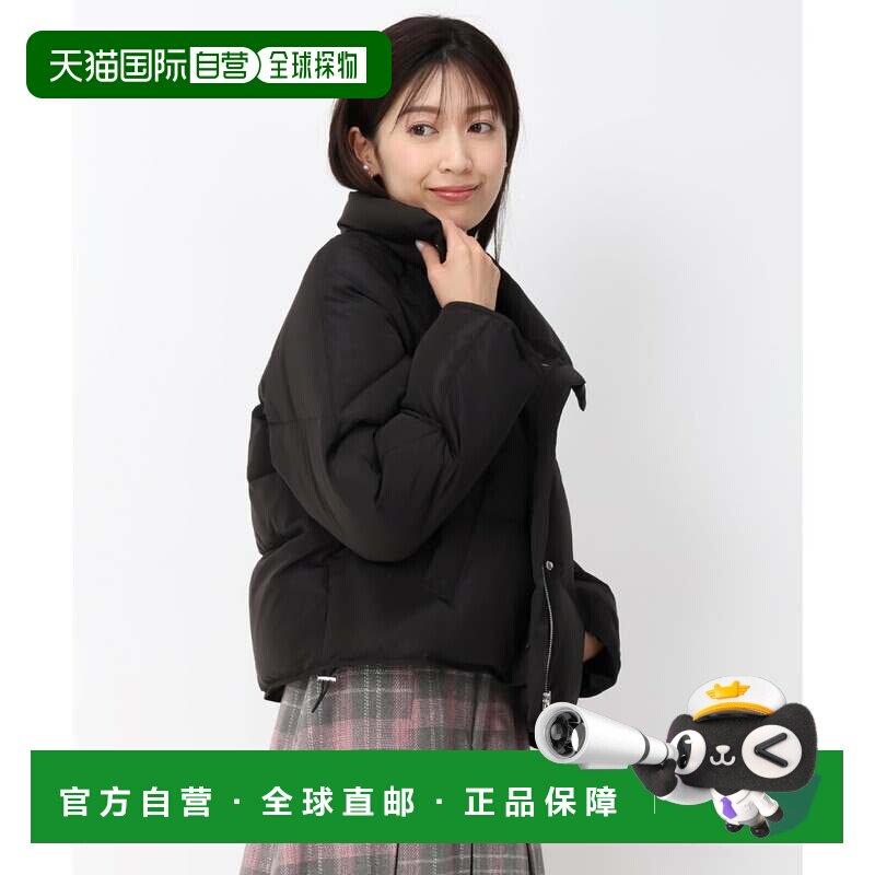 日本直邮MISCH MASCH 2024秋冬新款立领短款羽绒服 MO43D02 黑色