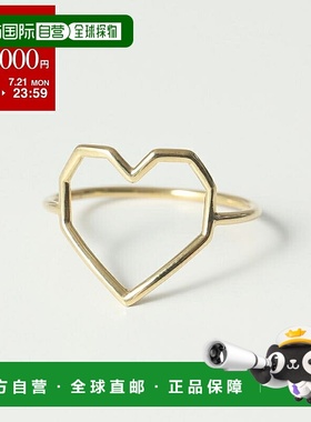 日本直邮ALIITA 戒指 CORAZON PURO RING 女士戒指心形图案配件 Y