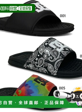 日本直邮DC Shoes Junior Kids' Bolsa Ks BOLSA 凉鞋黑色DK26100