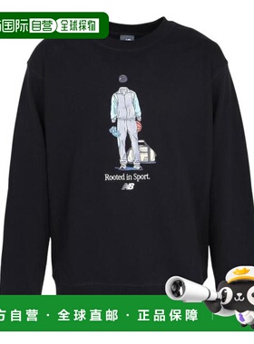 日本直邮New Balance QTM篮球复古运动套头衫 MT53679