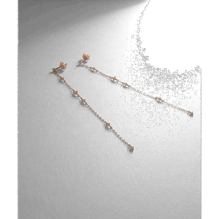 日潮跑腿COCOSHNIK 简约耳线耳环 黄金 0 405-76569耳饰