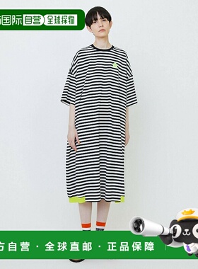 1h可退 日本直邮FRAPBOIS 女装 宽松落肩设计 纯棉长袖连衣裙 装