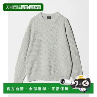 混色圆领针织衫 1h可退 relaxing label 日本直邮green