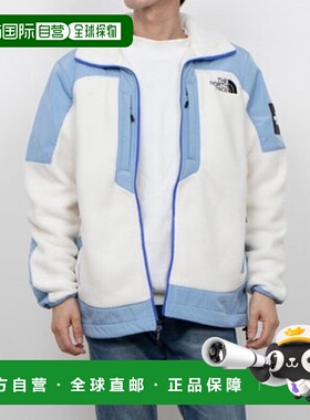 日本直邮The North Face M FLEESKI Y2K FZ JACKET 卫衣 白色/蓝