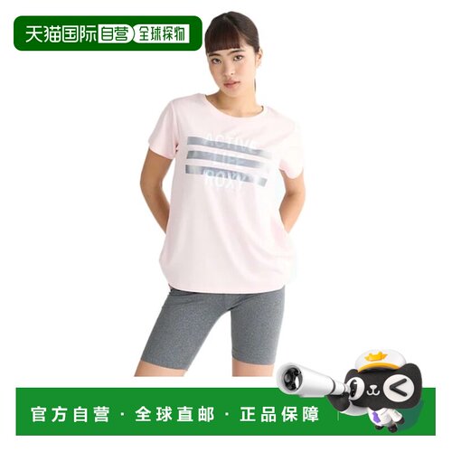 日本直邮罗克西（ROXY）FLASHBACK T恤 [927939097] 粉色条纹
