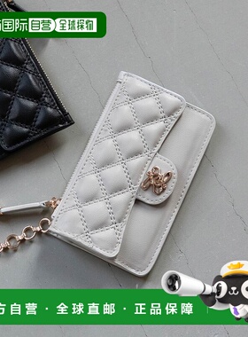 1h可退 日本直邮RANDA 女士经典菱格翻盖小卡包 FB33221