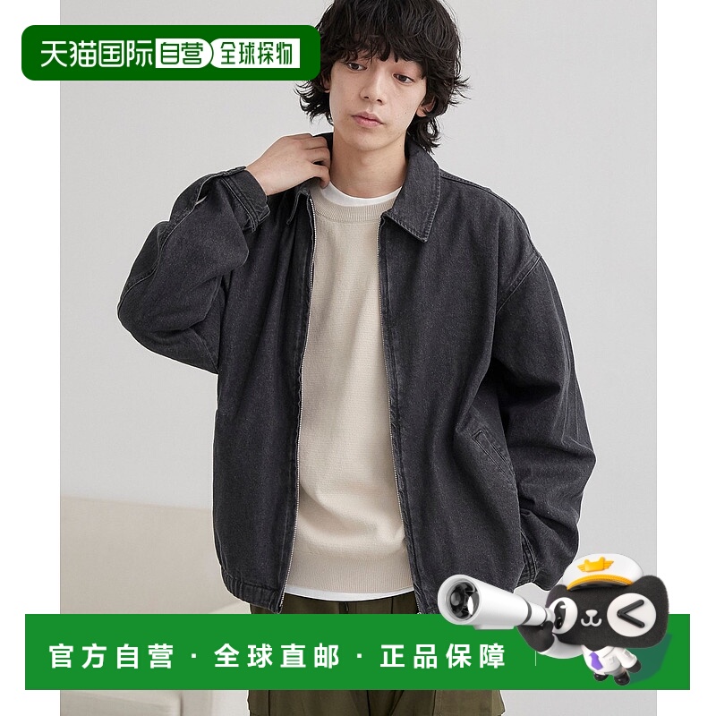 1h可退 日本直邮COEN 男士C.DENIMS牛仔拉链夹克 75606020233