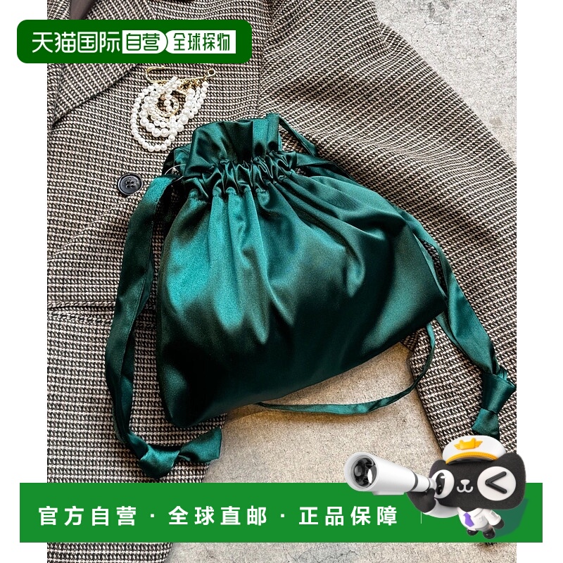 1h可退 日本直邮WILLOW 女士 光泽感2WAY斜挎手提 satin质感 万能