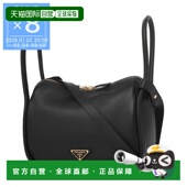 女士 日本直邮Prada 1ba451 两用单肩包 黑色 Darling 皮革手提包