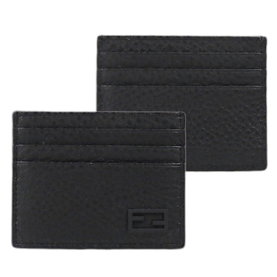 日本直邮 FENDI 名片盒 7M0164 AG0L F0QA1 NERO 卡包通勤证卡夹